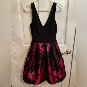 Xscape strapless dress